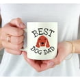 thumbnail image 3 of Koyal Wholesale Best Dog Dad Ceramic Coffee Mug, Irish Setter, 3 of 5
