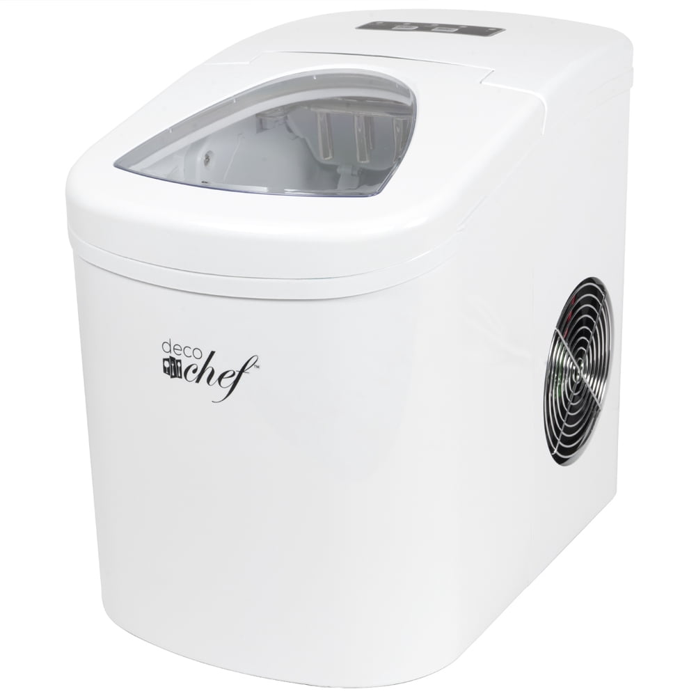 Restored Deco Chef IMWHT Compact Electric Ice Maker White (Refurbished)