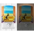 thumbnail image 2 of Caroline's Treasures 7191CNL Bloodhound Couch Sitting Ceramic Night Light, 6x4x3", multicolor, 2 of 2