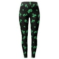 thumbnail image 7 of Bjutir Womens St. Patrick'S Day Leggings Tights Women'S Paddy Stripes Good Luck Green Pants Print Leggings Pants For Yoga Running Pilates Gym, 7 of 7
