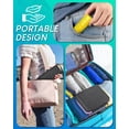 thumbnail image 5 of Monthly Pill Organizer 3 Times a Days, Medicine Organizer Box with Portable Hard Shell and Pill Cutter, 31 Day Pill Box with Monthly and Weekly Sticker, 5 of 8
