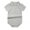 Grey, variant on Girl Bodysuits Baby Bodysuit Casual Summer Outfit Basic Solid Color Short Sleeve Romper Beach School Party Toddler Clothes 3 24 Months Grey 24M