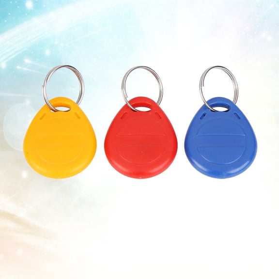 LULULION Door Key Pin Access Control Assorted Color 3Pcs