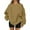 LD05-Light Brown, variant on Oversized Crewneck Sweatshirt Women Cute Plain Fleece Pullover Sweatshirts No Hood Casual Fall Long Sleeve Basic Tops with Pocket Light Brown XL