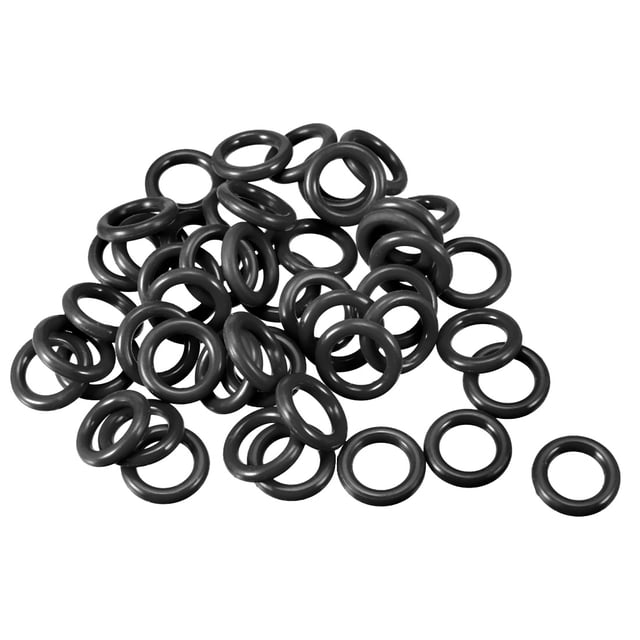 Unique Bargains O-Rings Nitrile Rubber 8mm x 11mm x 1.5mm Seal Rings Sealing Gasket 50pcs