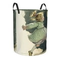 thumbnail image 2 of ZICANCN Kid Design Comics Laundry Basket Organizer , Dirty Clothes Hamper for Bathroom Kids Girls Boys Laundry Hamper Small, 2 of 8