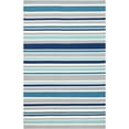 thumbnail image 2 of Mark&Day Outdoor Rugs, 2x3 Fareham Modern Indoor/Outdoor Dark Blue/Ivory Area Rug, Non Shedding Blue Grey Carpet for Patio, Porch, Deck, Bedroom, Living Room or Kitchen (2' x 3'), 2 of 5