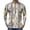 Earthy Yellow, variant on Realistic Tree Bark Camo Quarter Zip Pullover for Men, Long Sleeve Hunting Fishing Jersey with Moisture Wicking Quick Dry Fabric - Lightweight Outdoor Athletic Performance Tops Bronze L