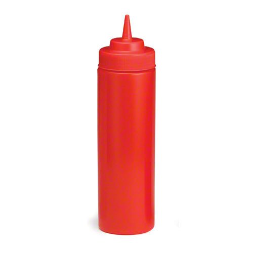 24 oz Widemouth Squeeze Bottle, Ketchup, Standard Tip, 63 mm Walmart