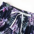 thumbnail image 3 of Defitshape Women's Pajamas Set Cotton Printed Pjs Short 2 Piece Cartoon Shorts Comfy Lightweight Sleeveless Drawstring Summer Lounge Set Style11 Medium, 3 of 4