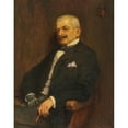 thumbnail image 2 of Hans Stalzer 20x24 Black Ornate Framed Double Matted Museum Art Print Titled: Baron Breyer (1900-1910), 2 of 5