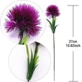 thumbnail image 2 of TINGXIN 10 Bundles Artificial Dandelion Plants Bouquet Purple for Wedding Home Hotel Decor - Dandelion Plants, Artificial Dandelion Bunch, 2 of 9