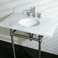 thumbnail image 2 of Two Handle 8" to 16" Widespread Lavatory Faucet with Retail Pop-up, 2 of 3