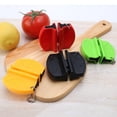 thumbnail image 3 of Afilador de cuchillos amarillo de 2 piezas, cuchillo de cocina, diseño colgante conveniente y cómodo para cuchillo de cocina, 3 of 5