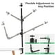 thumbnail image 3 of Soporte Andoer ST-01 Soporte de montaje en escritorio plegable flexible Soporte de metal con adaptador de cabeza esférica de tornillo de 1/4 de pulgada Capacidad de carga de 3 kg para luz de relleno A Abanopi Soporte, 3 of 7