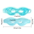 Gel Eye with Eye Holes Gel Bead Cold Eye Packs for Puffy Eyes & Swelling Reusable Hot Cold