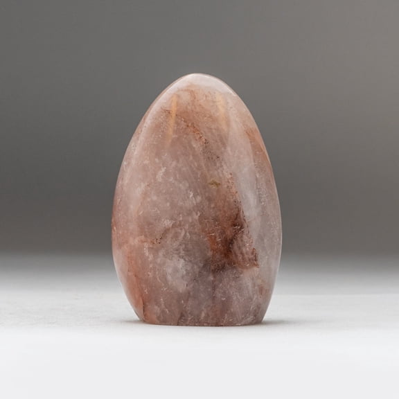 Polished Strawberry Quartz Freeform from Madagascar (.9 lbs)