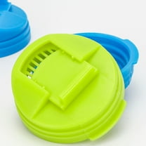 Minkissy 5-Pack Assorted Color Soda Can Sealers, Plastic Caps to Keep Drinks Fresh and Spill-Free