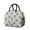 Pug and Crowns, variant on Dog Paw Print Rainbow Chevron Pattern Insulated Leakproof Lunch Box for Work, Lunch Bag for Women Men, Loncheras Para Mujer for Beach Travel Picnic Camping