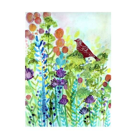 Sylvie Demers 'Tous Les Courages' Canvas Art