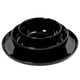 thumbnail image 5 of Juego de vajilla Gibson Home Oslo de porcelana, 12 piezas, color negro, 5 of 5