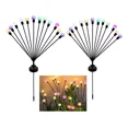 thumbnail image 1 of Lampara Solar Jardin Luz De Luciérnaga Led 12 Luces 2 Pack, 1 of 8