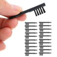 thumbnail image 2 of 20pcs Hearing Amplifier Cleaning Brushes With Wax Loop Magnet Hearing Aid Brush Set Accessory For Earbuds Headphone Ear Care, 2 of 5