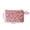 Pink, variant on Quilted Heart Makeup Pouch, Cute Small Coin Purse with Zipper for Earphones, Cosmetics, and Travel Essentials