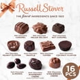 thumbnail image 2 of RUSSELL STOVER Christmas Assorted Milk & Dark Chocolate Gift Box, 9.4 oz. (16 pieces), 2 of 8