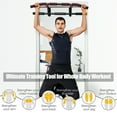 thumbnail image 6 of Gymax Pull Up Bar for Doorway Fitness Chin Up Bar No Screw Installation Home Gym, 6 of 10