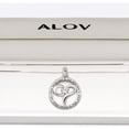 thumbnail image 5 of ALOV Jewelry Sterling Silver Doctor Necklace To cure sometimes to relieve often to comfort always with a brave loving heart Cubic Zirconia Pendant Necklace, 5 of 7