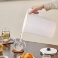 thumbnail image 5 of JoyMoreHome Plastic Pitcher with Lids Hot and Cold Drink Pitcher Juice Milk Lemonade Coffee Iced Tea Pitcher 2L Juice Pitcher Plastic Water Pitcher Plastic Carafe, 5 of 5