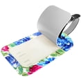 thumbnail image 2 of Square 2Pack PU Leather Flowers Cruise Luggage Tag with Privacy Cover and Name ID Tag for Travel Handbags Backpacks Luggage Tags, 2 of 6