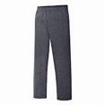thumbnail image 3 of Boys EcoSmart Open Leg Fleece Sweatpants with Pocket  Sizes XS-XXL,slateheather,L, 3 of 3