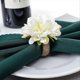 thumbnail image 3 of Flower Dinner Napkin Holder for Table Decoration Milky White, 3 of 4