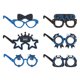 thumbnail image 1 of 12 pares de gafas, suministros de accesorios para fotos de gafas para fiesta de graduación 2023, accesorios para fotografía de graduación, 1 of 5