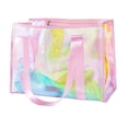 thumbnail image 1 of Bolsa de playa KUAK iridiscente transparente impermeable para mujer, 1 of 7