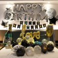 thumbnail image 4 of Globos de feliz cumpleaños de 16 pulgadas, pancarta de globos dorados, pancarta de letras de papel de aluminio, globos para suministros de fiesta y decoraciones de cumpleaños, 4 of 7