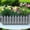 A403 White 17.3x7.5x5.5", variant on Window Sill Outdoor Indoor Stand With No Hole Hydroponic Vegetable Suitable For Courtyard Flower Pots