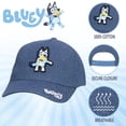 thumbnail image 2 of Gorra de béisbol Bluey Hat ajustable para niños pequeños, algodón, 2 of 6