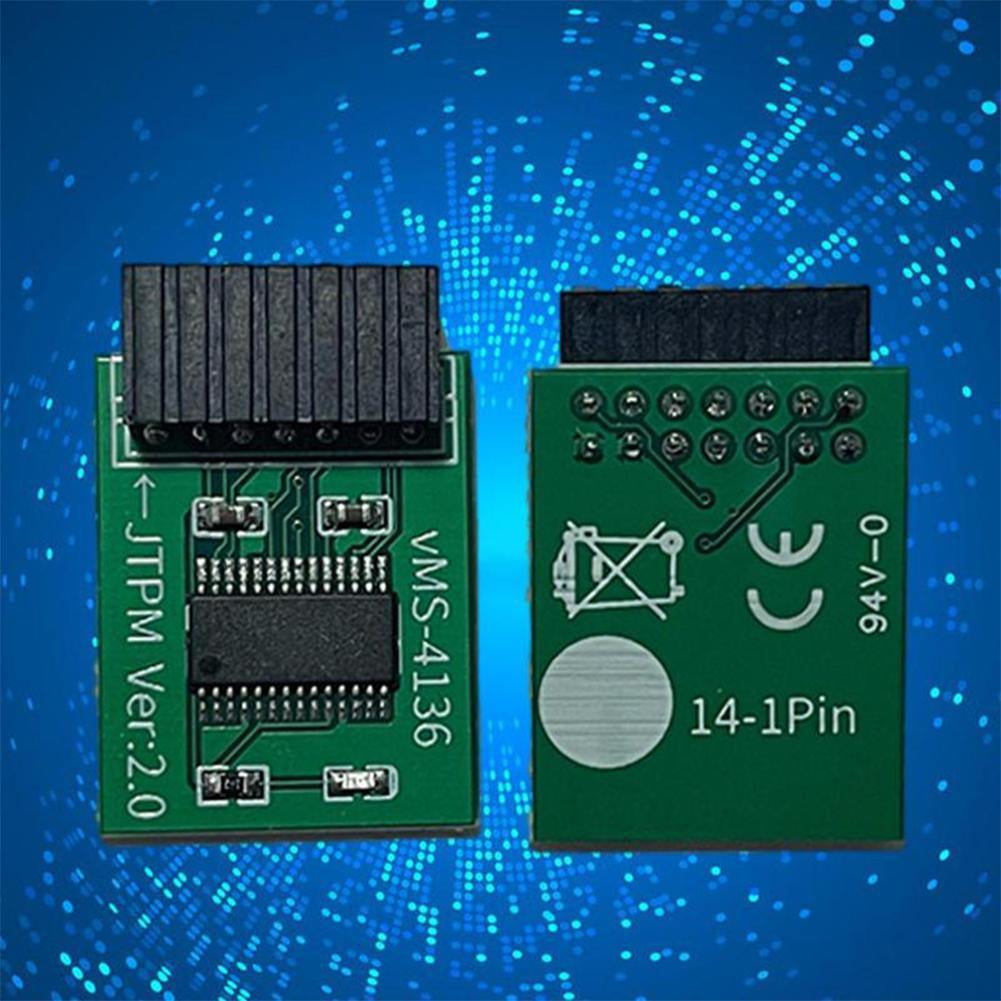 Tpm2.0 Security Module Supports Multi-brand Motherboards 12 14 18 20-1pin 2 HO T E7W0