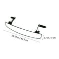 thumbnail image 2 of Shisuyan 1 Set of Golfs Cart Mirror Golfs Cart Rearview Mirror Wide Angle Rearview Mirror Golfs Cart Supply, 2 of 8
