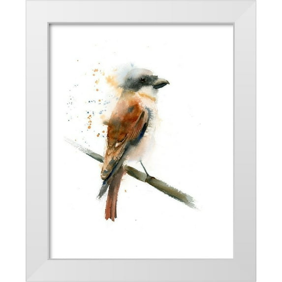 Shefranov, Olga 12x14 White Modern Wood Framed Museum Art Print Titled - Relaxing