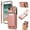 Pink, variant on Allytechgroup Wallet Case for iPhone 8 Plus/7 Plus with Credit Card Slot, RFID Blocking PU Leather Flip Case with Lanyard & Kickstand Shockproof and Anti-Scratch Bumper for Women Girls, Pink