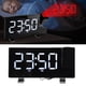 thumbnail image 1 of Reloj De Alarma Digital LED 180 En La Pared De Techo USB Despertador De Potencia Para El Dormitorio Para Niños Durmientes Pesados ​​​​ancianos, 1 of 7