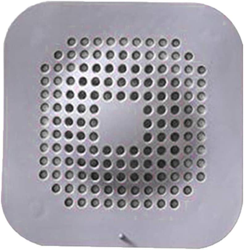Drain Hair Catcher, Silicone Shower Drain Hair Catcher Cover with