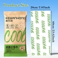 thumbnail image 4 of disposable cooling towels,Cooling Face Body Wipes -20 Wipes Individually Wrapped No-Rinse Cooling Towels, Extra-Thick Oversized Body Cleansing Wipes for Sports, Travel, Camping in Hot Weather, 4 of 9