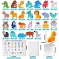 thumbnail image 2 of Puzles de madera para niños pequeños Melofaver ABC Alphabet para niños de 3 a 5 años, 2 of 7