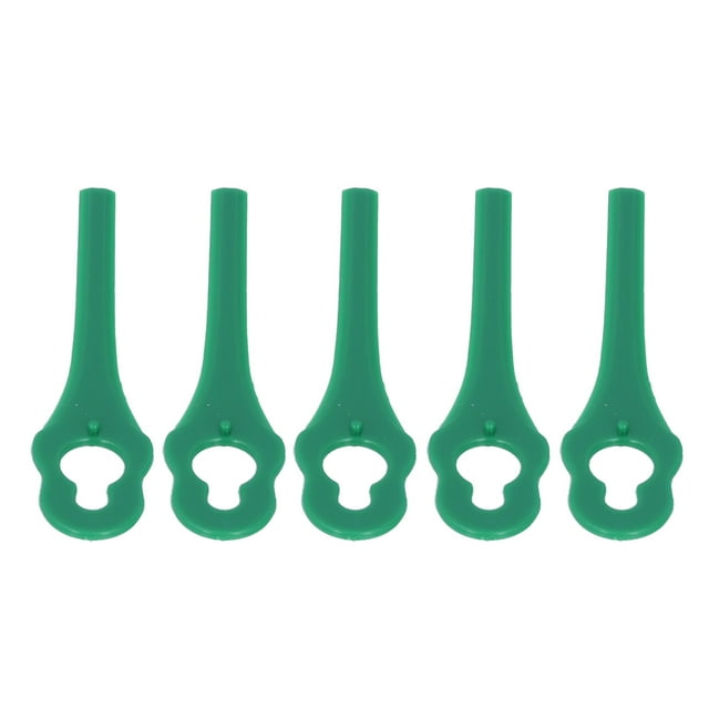 Grass Trimmer Blades, Efficient 100Pcs Plastic Cutter Blade 83mm Long Lightweight For Roadside Weeding For Garden Pruning Red,Green