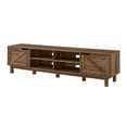 thumbnail image 6 of Walker Edison Rustic Open and Closed Storage TV stand for TVs up to 80”, Rustic Oak, 6 of 13